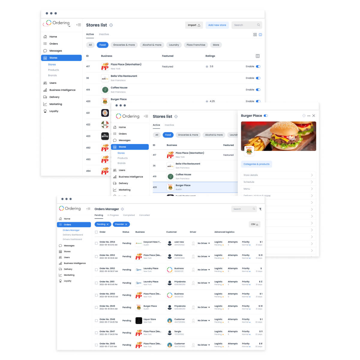 OrderingDashboard